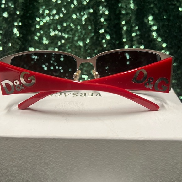 D&G red sunglasses vintage main image 5